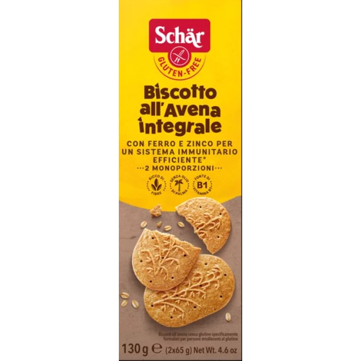 Biscotto all'Avena Integrale Sch&auml;r 130g