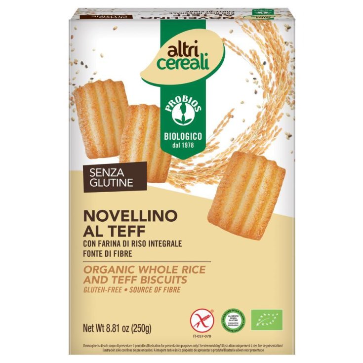 Altri Cereali Novellino Al Teff Con Riso Integrale Probios 250g