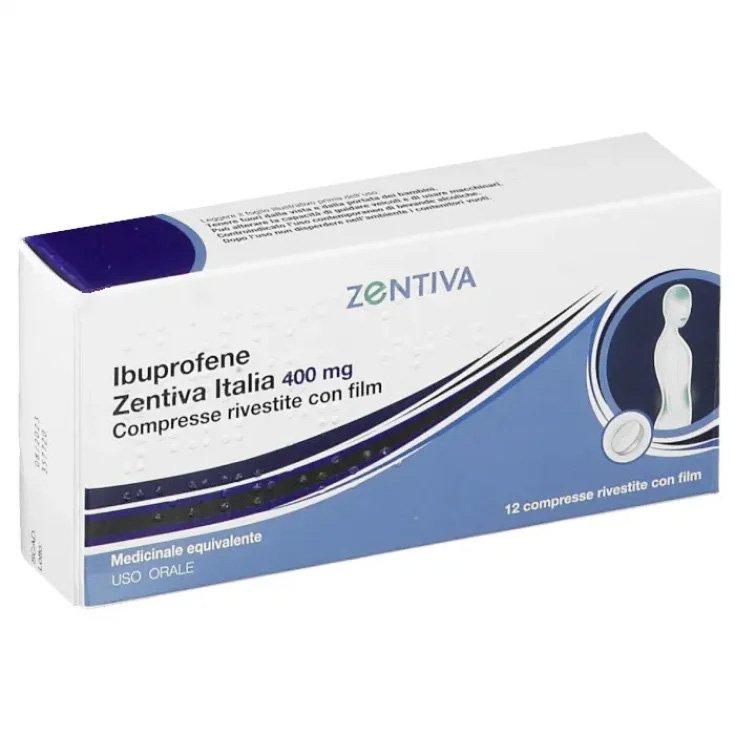 Ibuprofene 400mg Zentiva Italia 12 Compresse