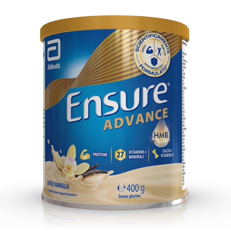Ensure Advance formula Nutrivigor Vaniglia Abbott 400g