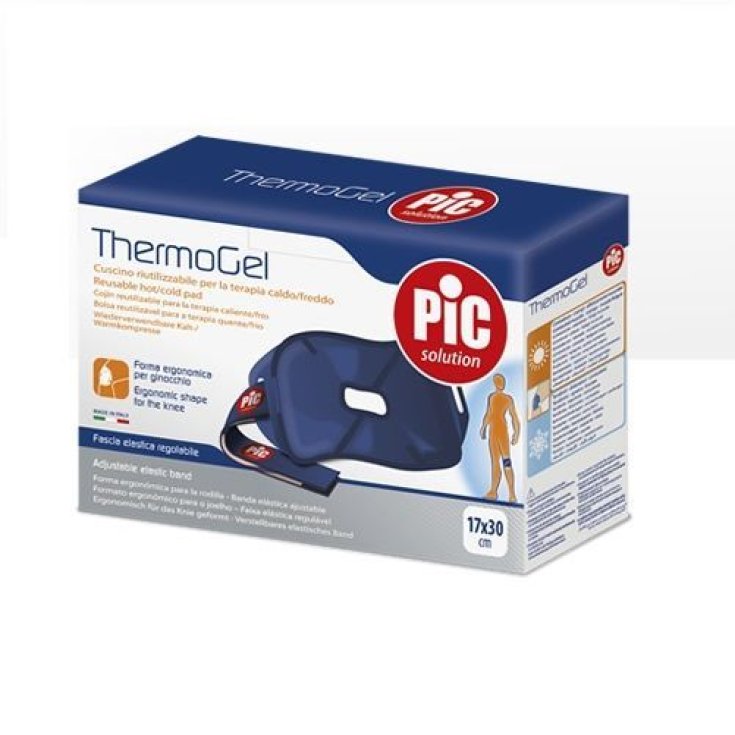 Thermogel 17x30cm Forma Ginocchio Terapia Caldo/Freddo PIC