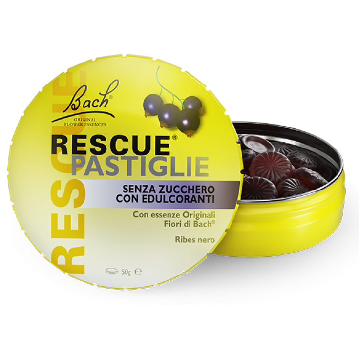 Rescue&reg; Pastiglie Ribes Nero Senza Zucchero 50 Pastiglie
