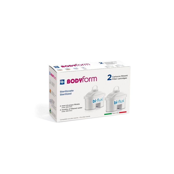 Cartucce Filtranti Bi-Flux&reg; F2P Bodyform 2 Pezzi