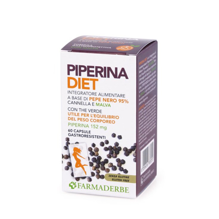 Piperita Diet Farmaderbe 60 Capsule Piperita Diet Farmaderbe 60 Capsule
