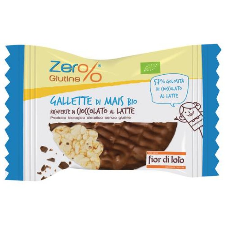 Gallette di Mais con Cioccolato al Latte&nbsp;Zer% Glutine 32g