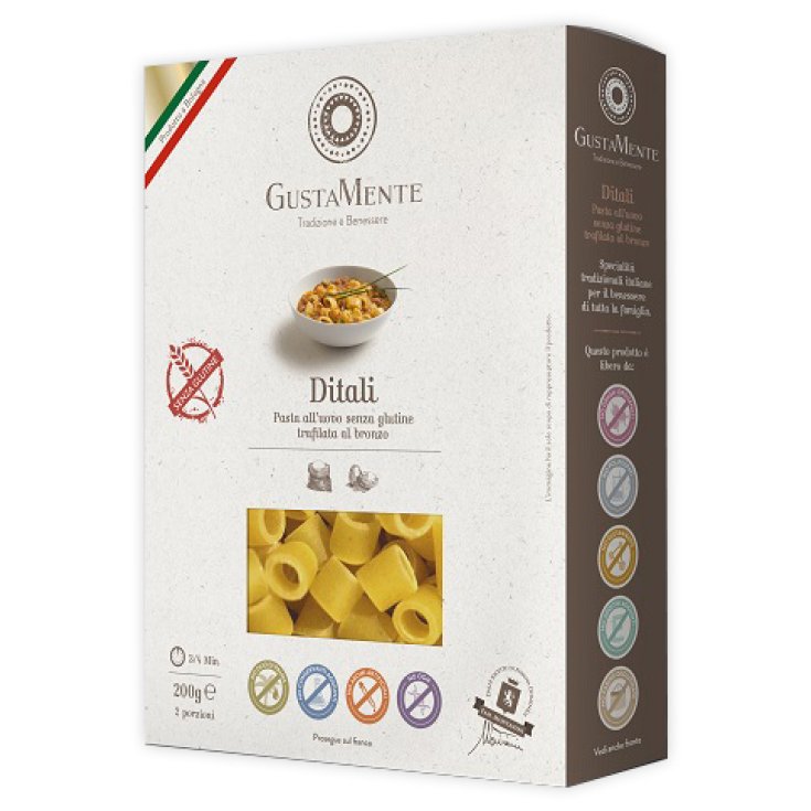 Ditali all'Uovo Trafilati&nbsp;al Bronzo GustaMente 200g