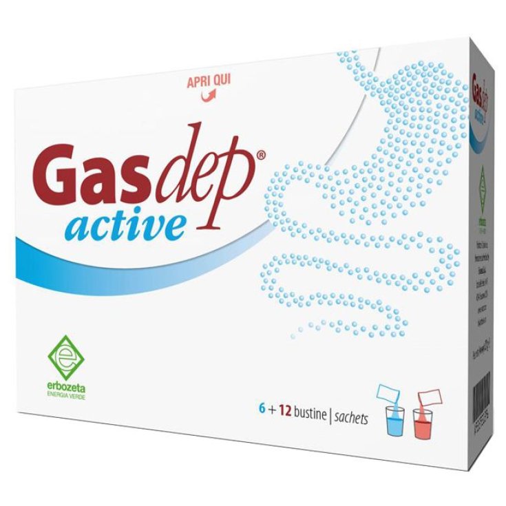 Gasdep&reg; Active erbozeta 6+12 Bustine