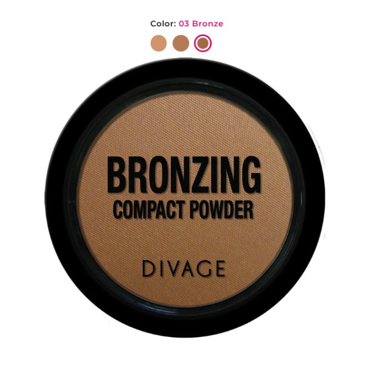 Bronzing Compact Powder 03 Bronze Divage