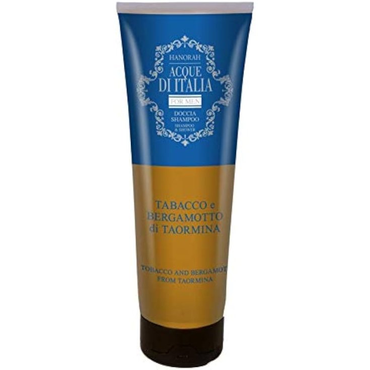 Tabacco E Bergamotto Di Taormina DocciaShampoo For Men Acque Di Italia 250ml