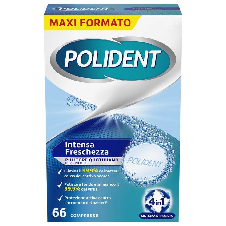 Polident Tripla Freschezza 66 Compresse Pulenti