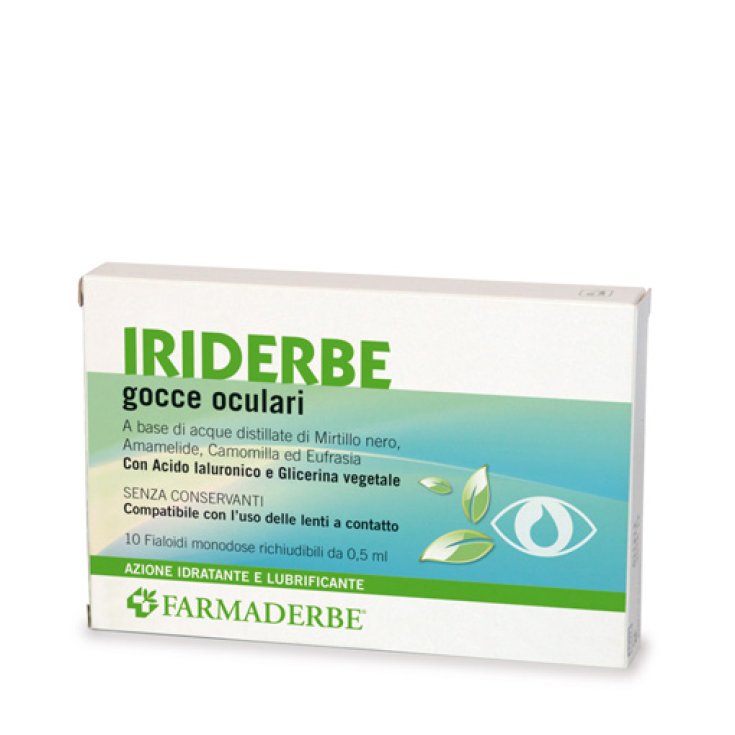 Iriderbe&nbsp;Gocce Oculari Farmaderbe 10 Fialioidi Monodose