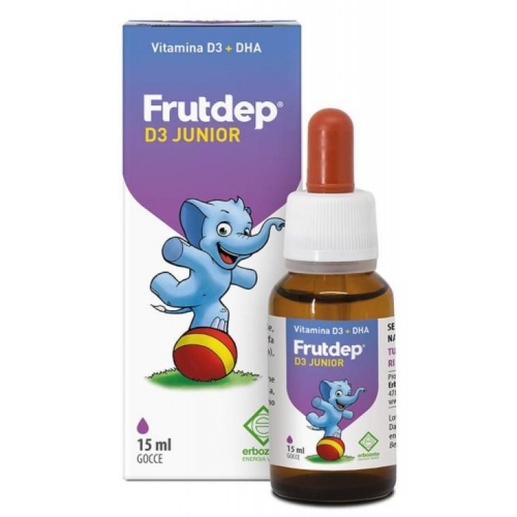Frutdep&reg; D3 Junior Gocce erbozeta 15ml