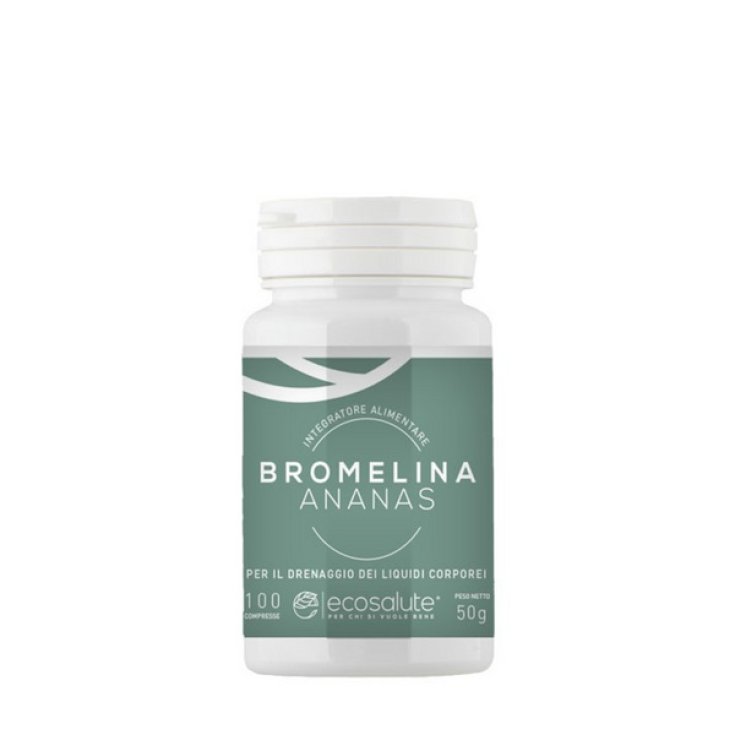 Bromelina Ananas Eco Salute 100 Compresse Da 200mg