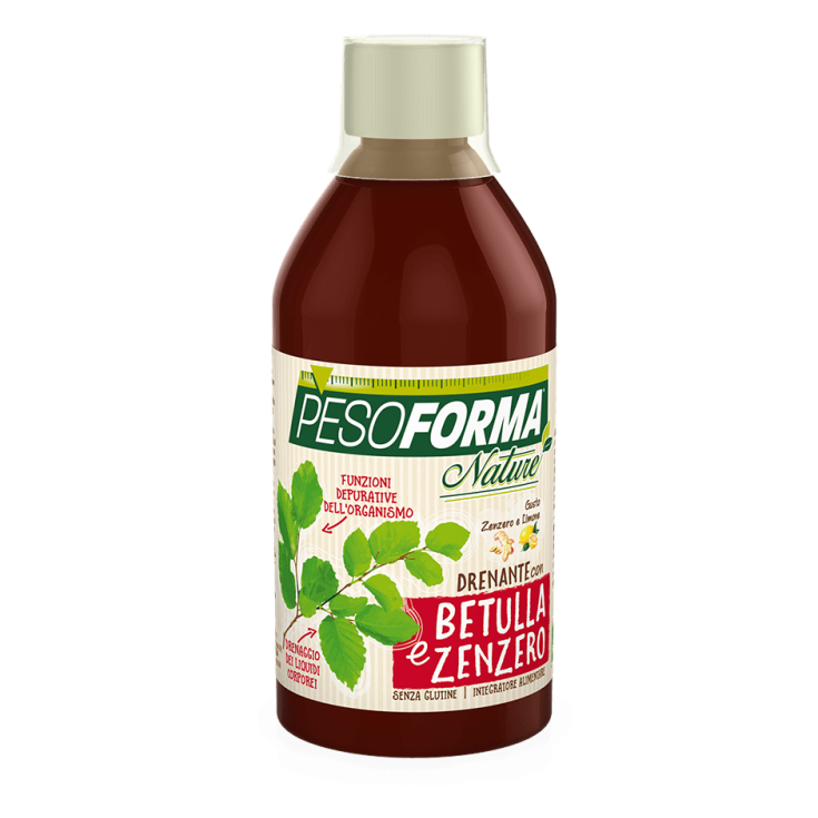 Drenante Betulla E Zenzero Pesoforma Nature 500ml Drenante Betulla E Zenzero Pesoforma Nature 500ml