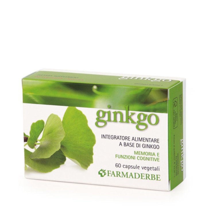 Ginkgo Farmaderbe 60 Capsule Vegetali