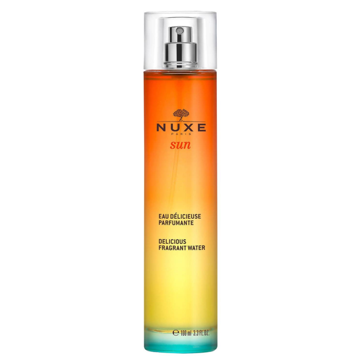 Nuxe Sun Acqua profumata deliziosa non fotosensibilizzante flacone spray 100 ml
