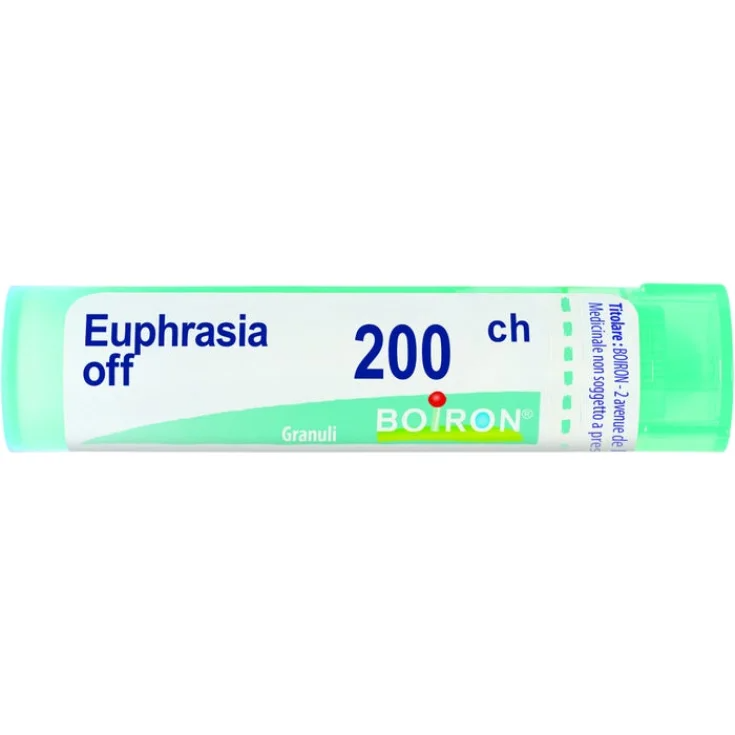 Euphrasia Officinalis 200CH Boiron 80 Granuli