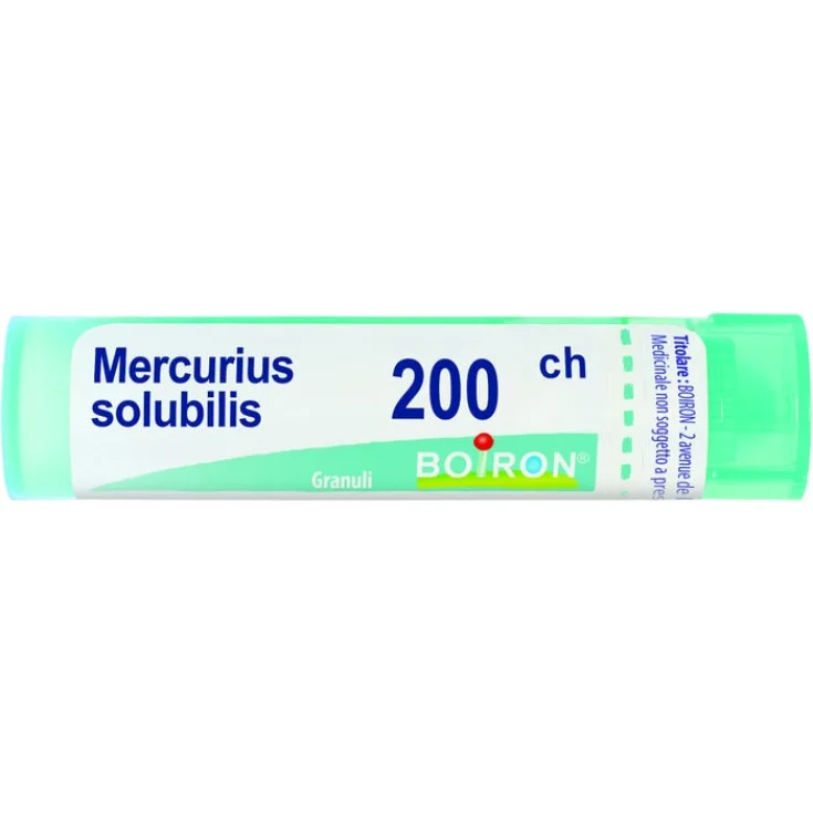 Mercurius Solubilis 200CH Boiron 80 Granuli