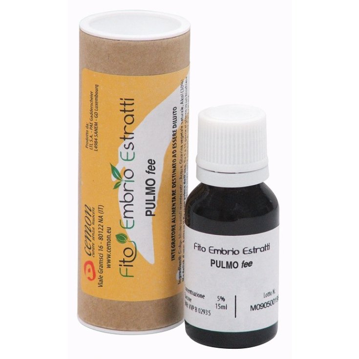 Pulmo Fee Fito Embrio Estratti Cemon 15ml