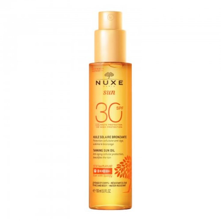 Nuxe Sun Olio Solare SPF 30 Waterproof Viso e Corpo Spray 150 ml