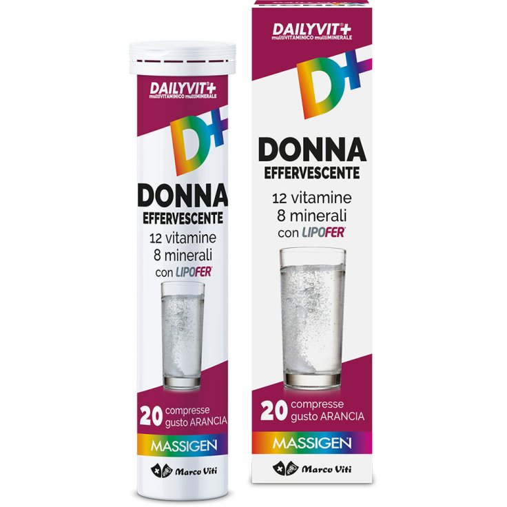 Donna Effervescente Dailyvit+ Massigen 20 Compresse