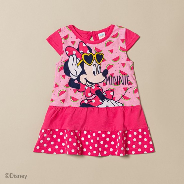 Disney Baby Vestitino Bimba Minnie Ellepi 1 Pezzo