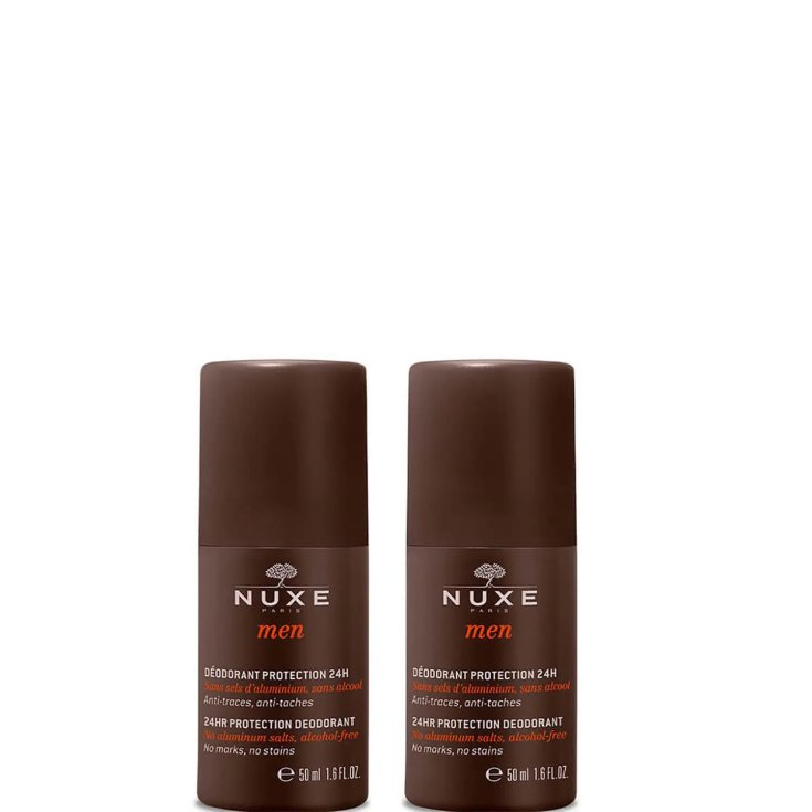 Duo Deodorante Uomo Protezione 24 Ore Men Nuxe 2x50ml