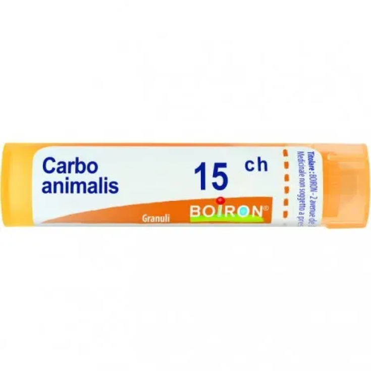 Carbo Animalis 15CH Boiron 80 Granuli