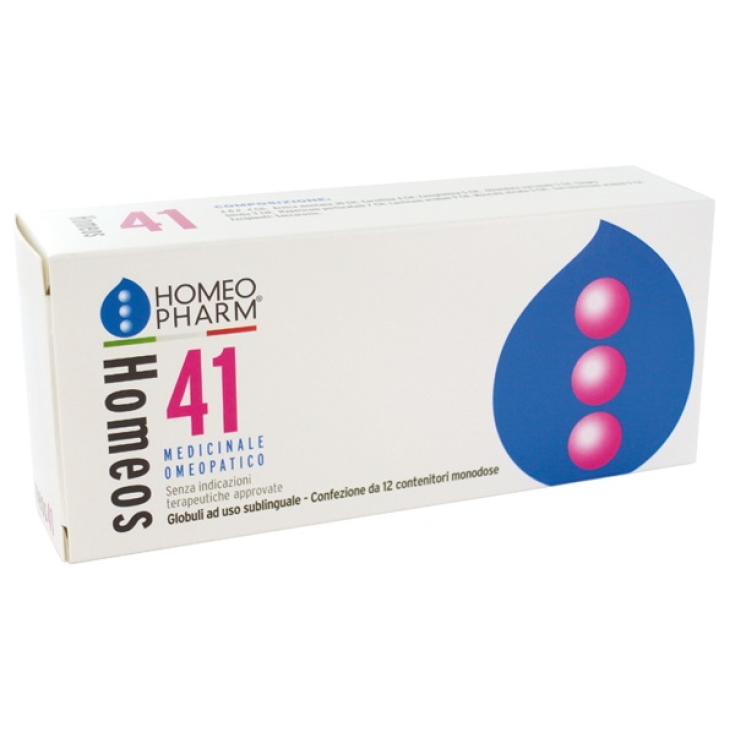 Homeos 41 Homeopharm 12 Tubi