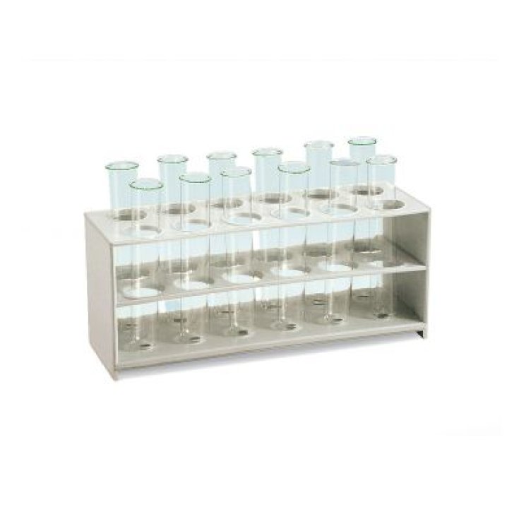 Porta Provette in Plastica&nbsp;SAFETY 12 Fori