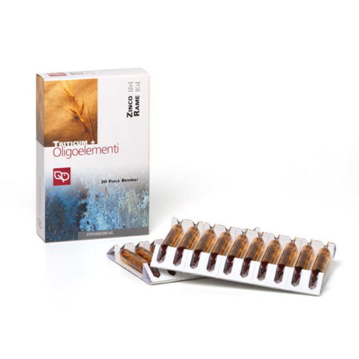 Zinco Rame Triticum+ Oligoelementi Fitomedical 20 Fiale