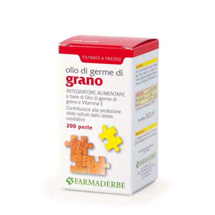 Olio di Germe di Grano Farmaderbe 200 Perle