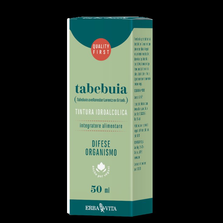Tabebuia Tintura Idroalcolica Erba Vita 50ml