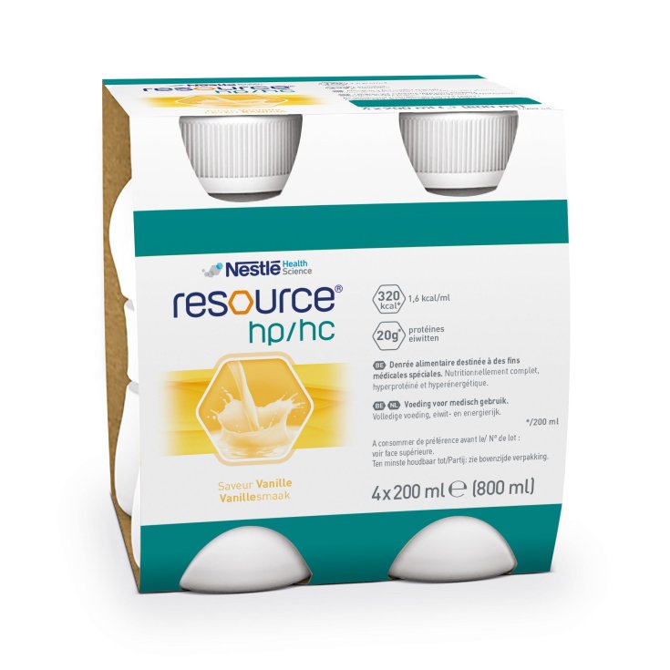 Resource HP/HC Vaniglia Nestl&eacute; Health Science 4x200ml