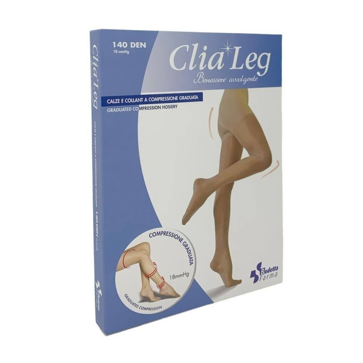 Clia Leg 140 Autoreggente&nbsp;Nero Tg.3&nbsp;Budetta