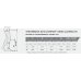 Thrombosis 18 Monocollant Ambidestro XL Corto GloriaMed&reg;