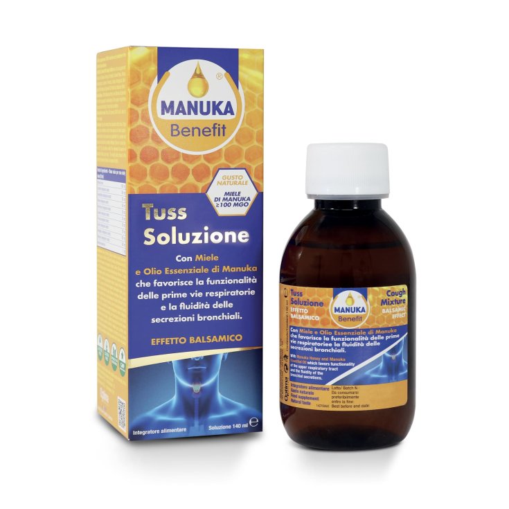 Tuss Soluzione Manuka Benefit&reg; Optima Naturals 140ml