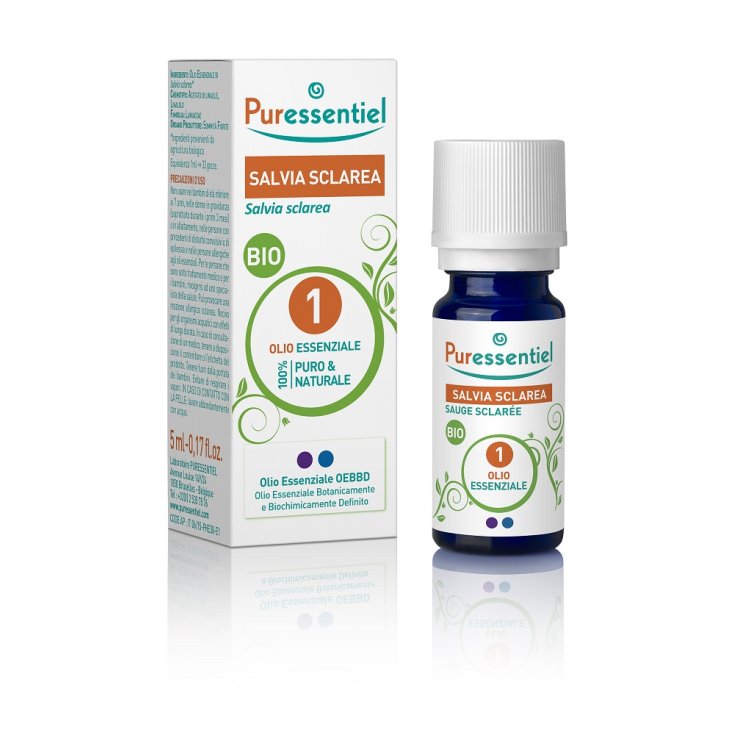 Olio Essenziale Salvia Sclarea Bio Puressentiel 5ml