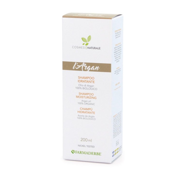 Argan&nbsp;Shampoo Idratante Farmaderbe 200ml