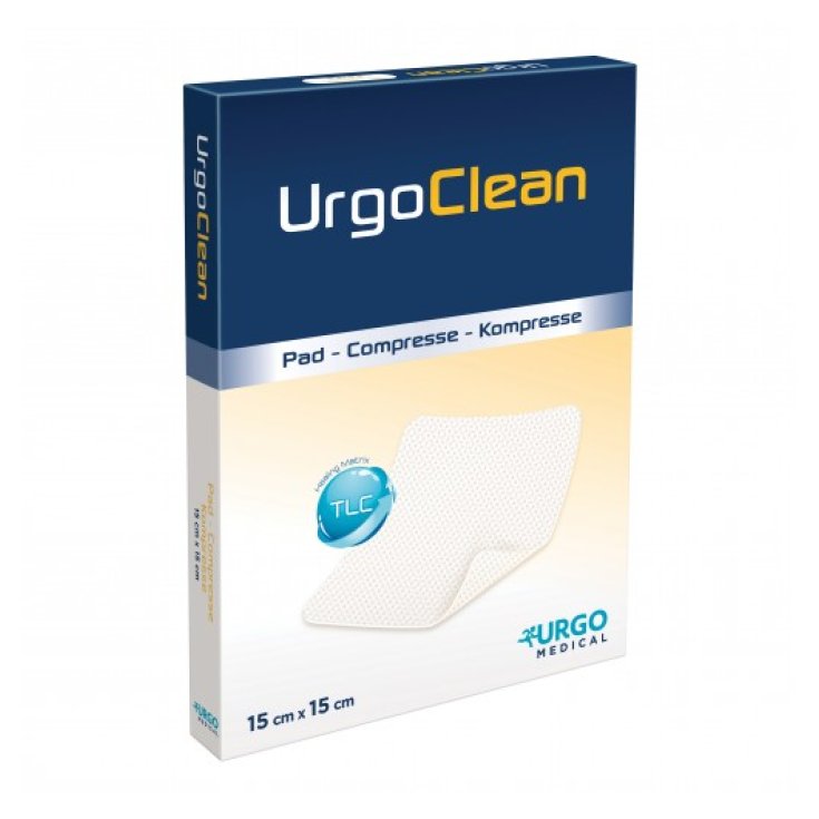 UrgoClean 15x15cm Urgo Medical 10 Pezzi