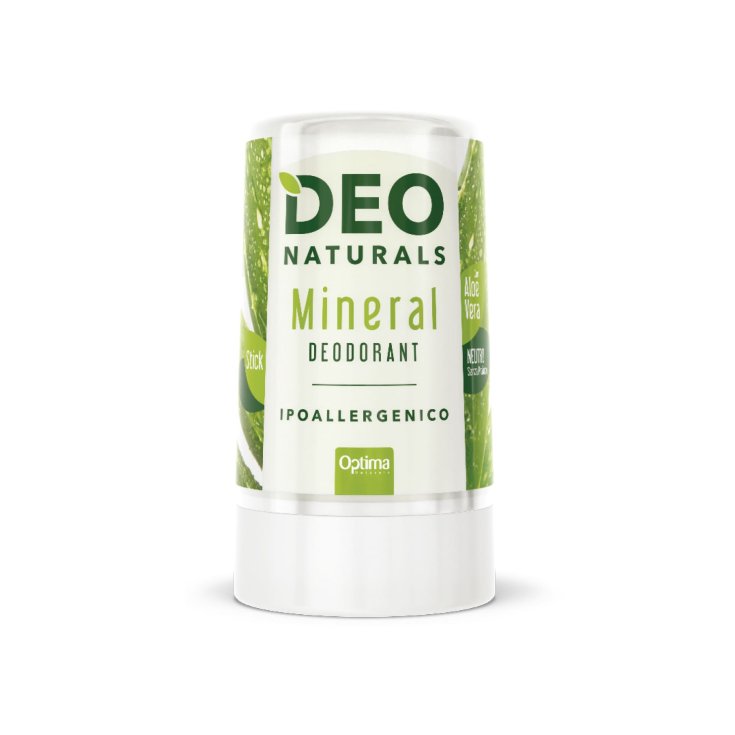 DeoNaturals Mineral Deodorant Ipoallergenico Aloe Vera Optima Naturals 50g