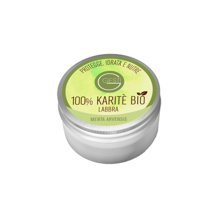 100% Karit&egrave; Bio Labbra Gesti 10ml