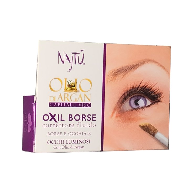 Olio Di Argan Capitale Viso Oxil Borse Najt&ugrave; 5ml
