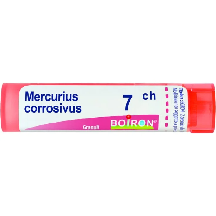 Mercurius Corrosivus 7CH Boiron 80 Granuli