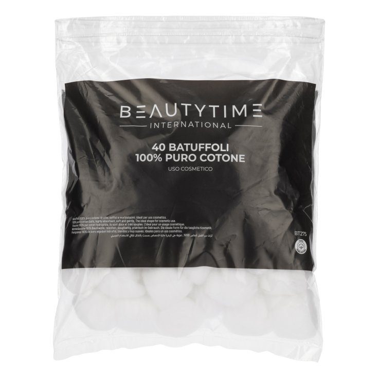 Batuffoli 100% Puro Cotone&nbsp;Beautytime 40 Pezzi