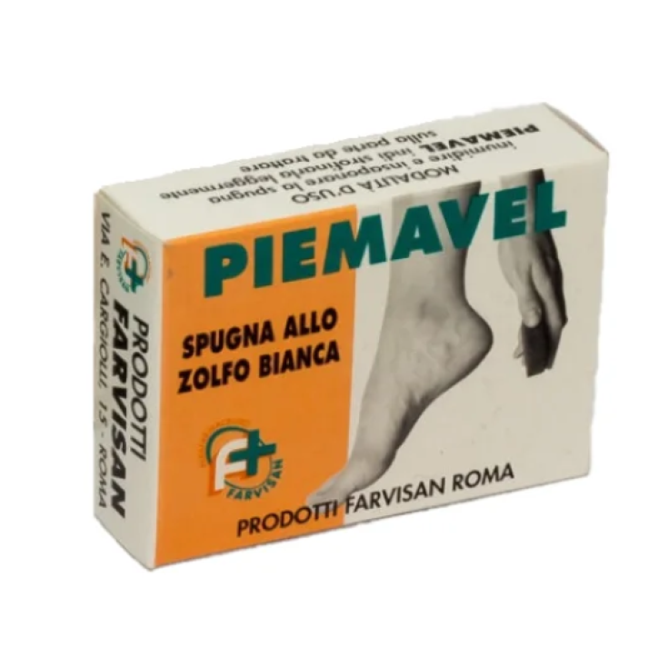 Piemavell Spugna Allo Zolfo Bianca Farvisan 1 Pezzo