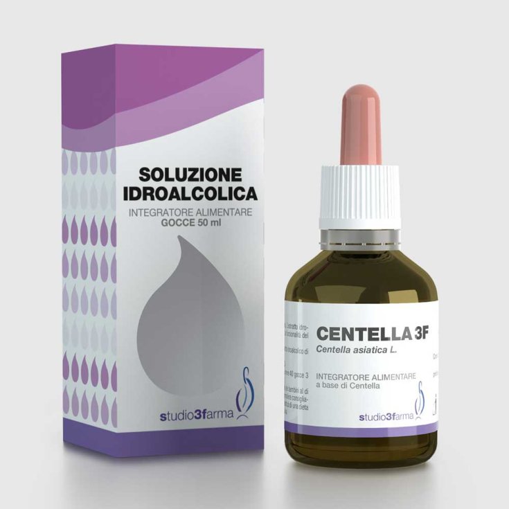 Centella 3F Soluzione Idroalcolica Studio 3 Farma 50ml Centella 3F Soluzione Idroalcolica Studio 3 Farma 50ml