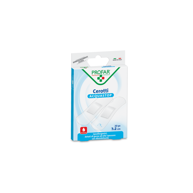 Cerotti Acquastop 7x2cm PROFAR&reg; 20 Pezzi