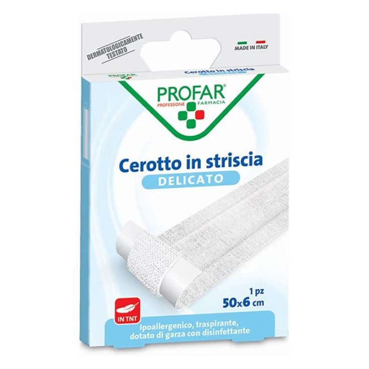 Cerotto In Striscia&nbsp;Delicato 50x6cm Profar&reg; 1 Pezzo