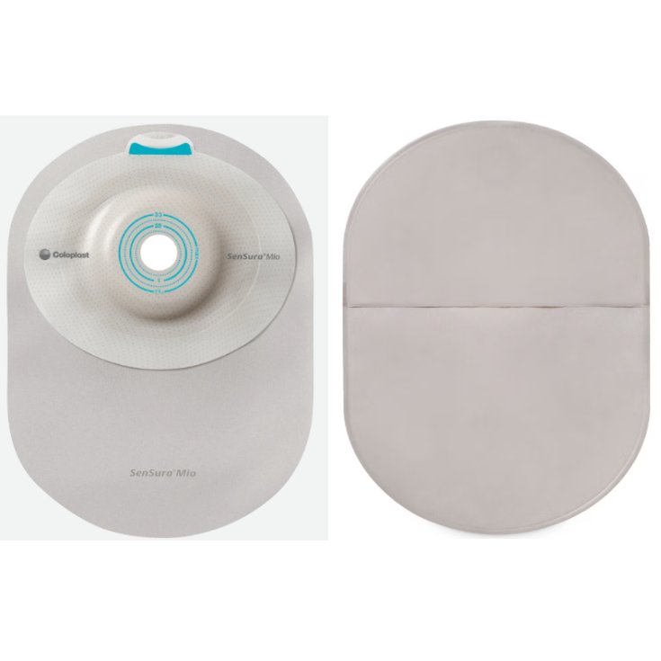 Sensura Mio Convex Light Monopezzo Chiuso 16322 Midi 15-33mm Coloplast 10 Pezzi